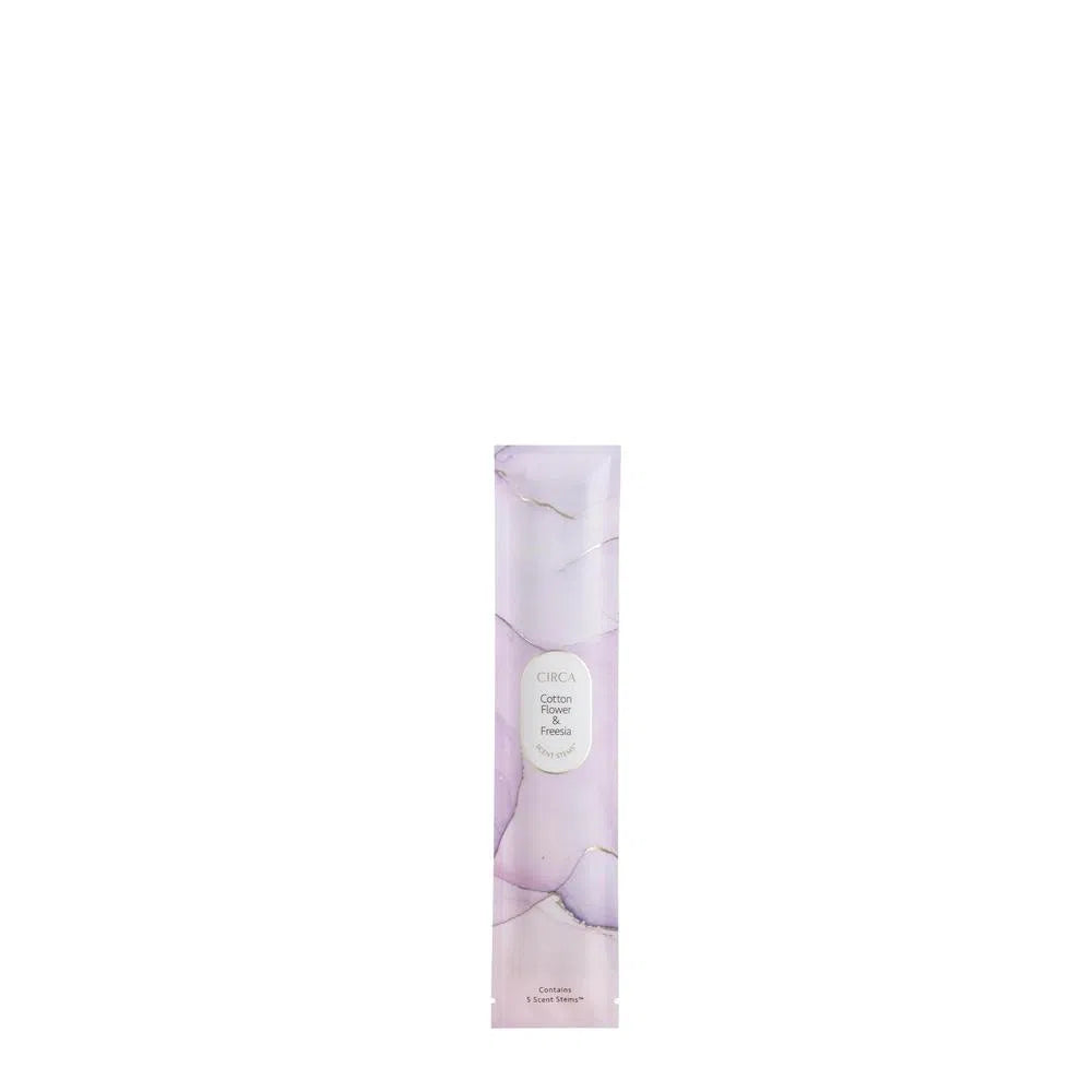 Cottonflower and Freesia 5 Replacement Scent Stems by Circa-Candles2go