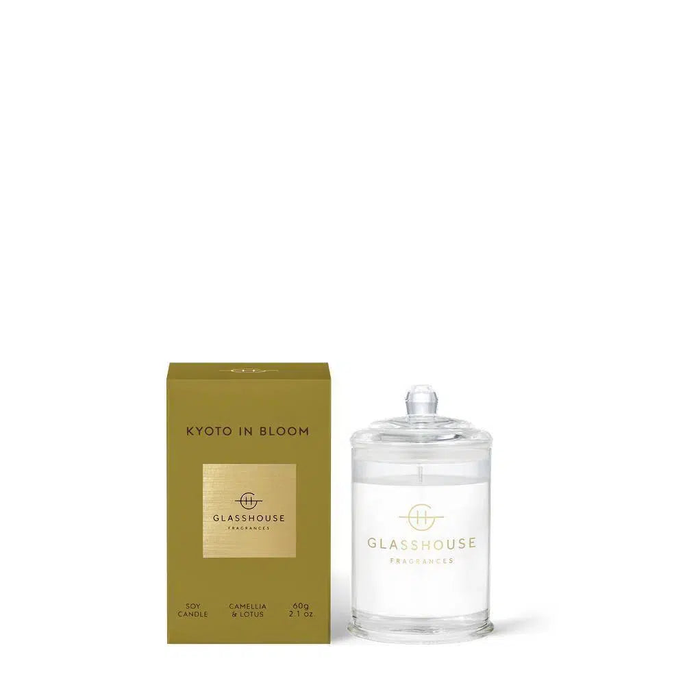 Glasshouse Candles Kyoto in Bloom 60g Triple Scented Candle-Candles2go