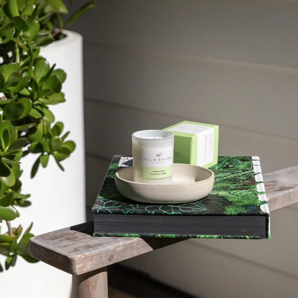 Jasmine & Lime Mini Candle 90g by palm beach-Candles2go