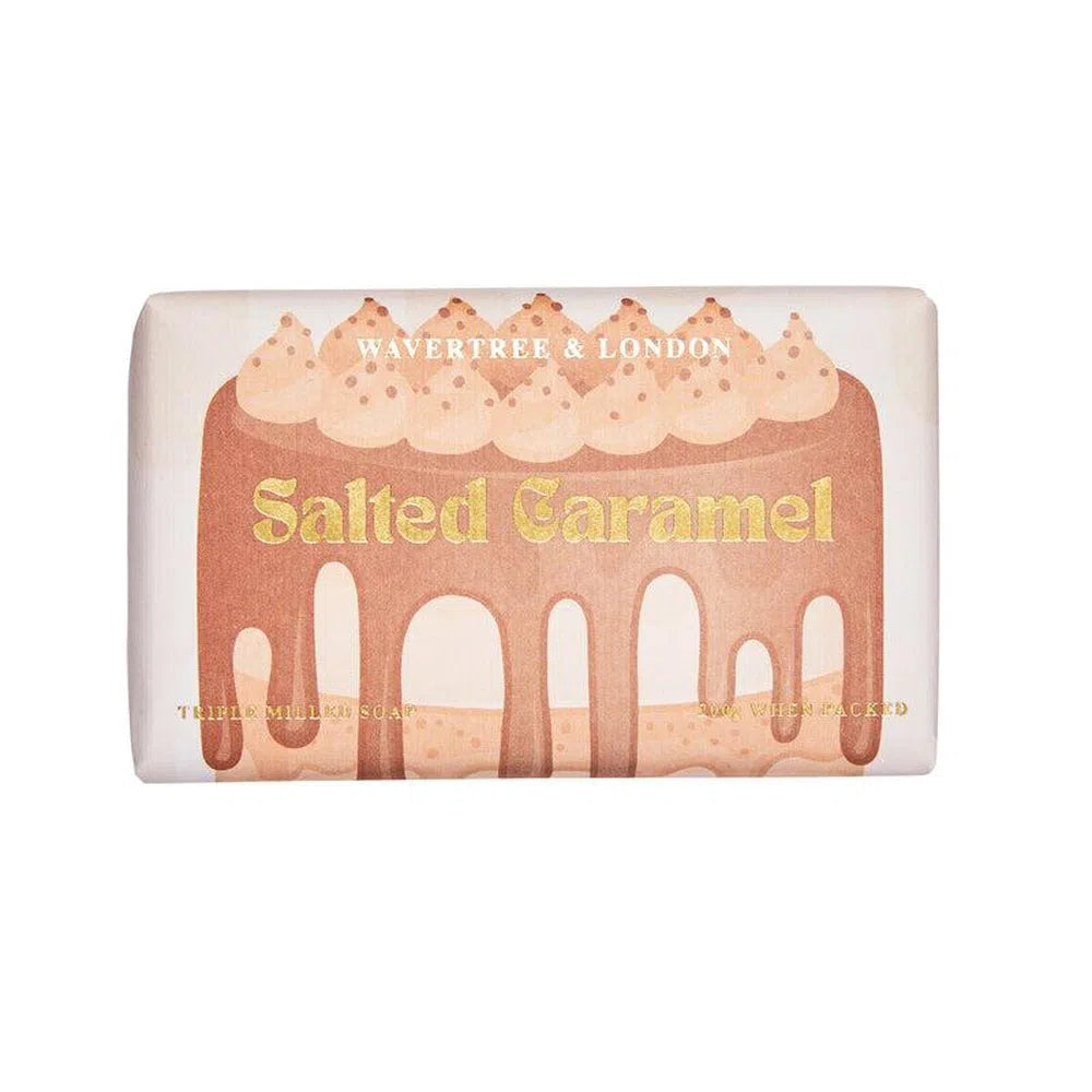 Salted Caramel 200g Soap by Wavertree and London Australia-Candles2go