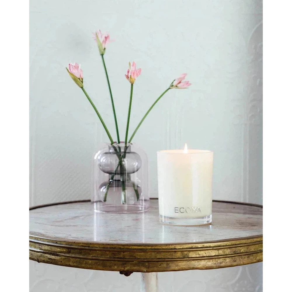 Sweet Pea and Jasmine Madison Jar 400g by Ecoya-Candles2go