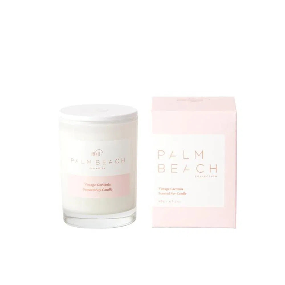 Vintage Gardenia Mini Candle 90g by palm beach-Candles2go