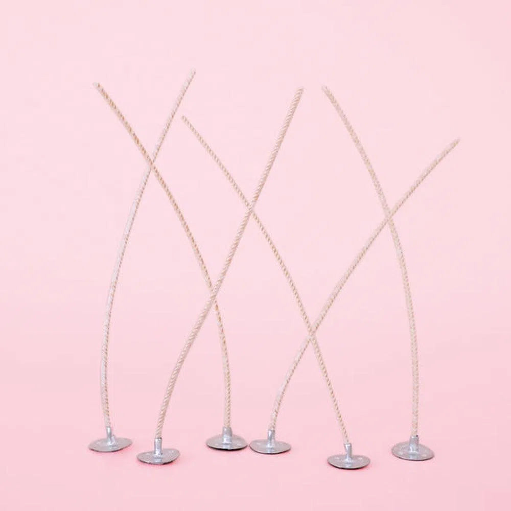 Wicks HTP 52 - 80mm Long Wick Tab 20mm x 6mm (Pack of 100)-Candles2go