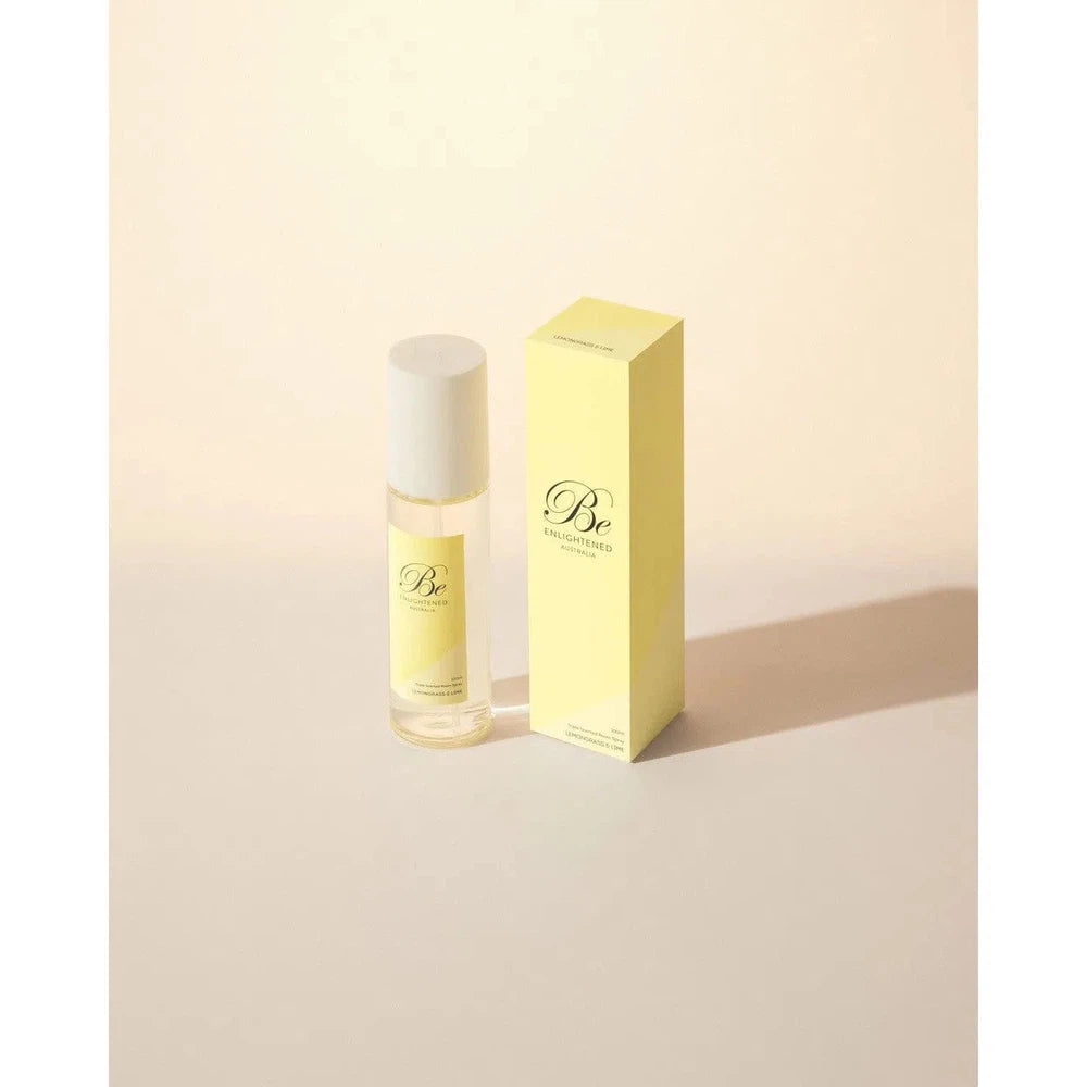 Be Enlightened Lemongrass Triple Scented Room Spray 100ml-Candles2go