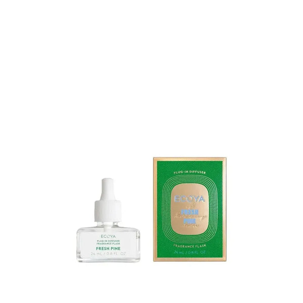 Christmas Limited Edition Ecoya Fresh Pine Plug-In Diffuser Flask 2025-Candles2go