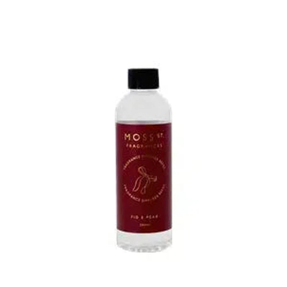 Christmas Limited Edition Fig & Pear Diffuser Refill 200ml by Moss St Ceramics-Candles2go