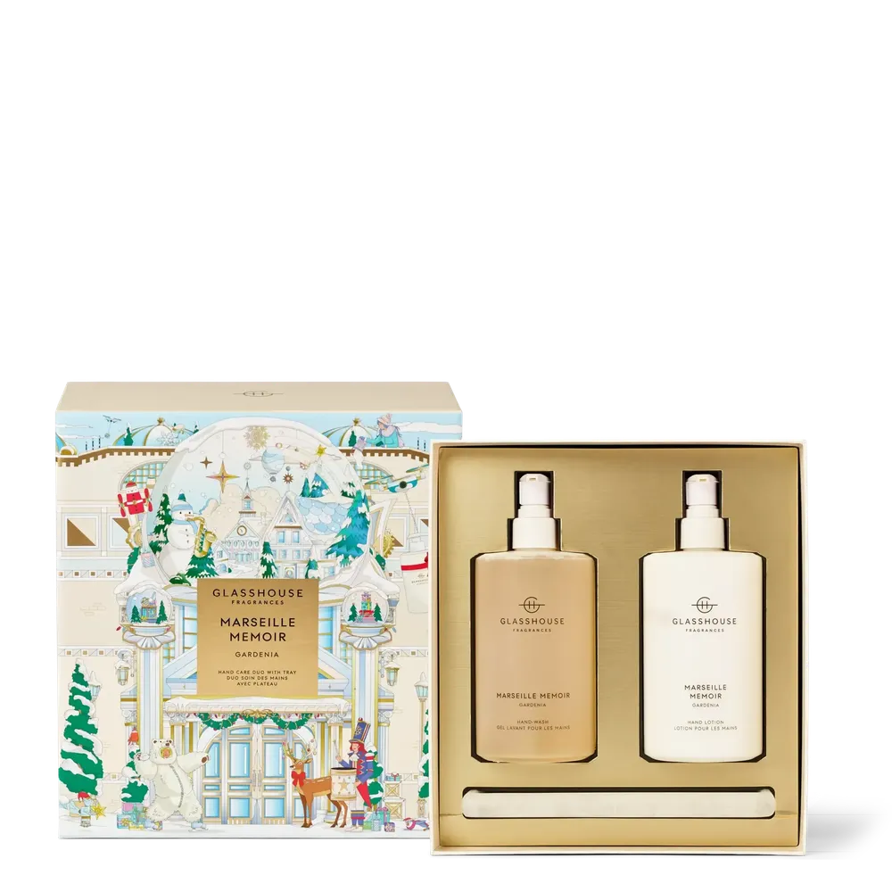 Christmas Limited Edition Glasshouse Marseille Memoir Hand Care Duo 2025-Candles2go