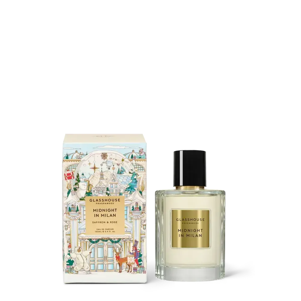 Christmas Limited Edition Glasshouse Midnight In Milan 100ml Parfum 2025
