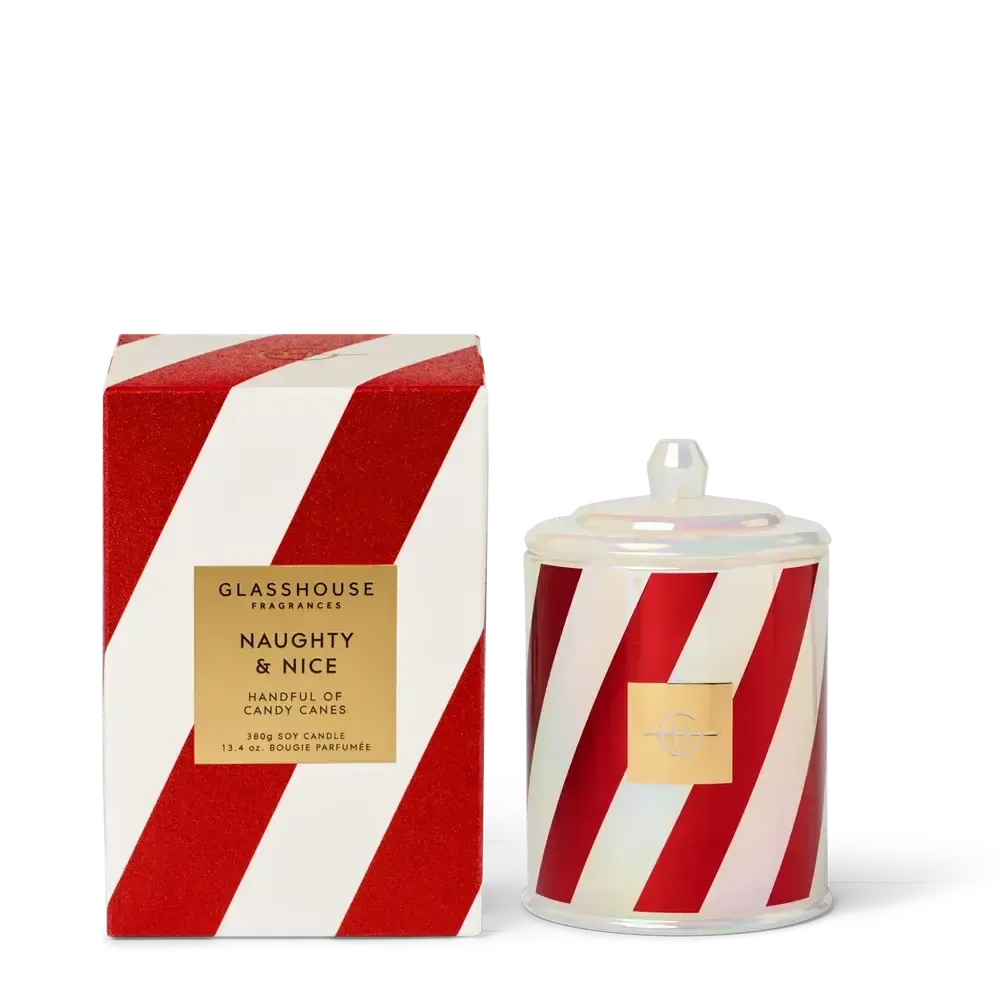 Christmas Limited Edition Glasshouse Naughty & Nice 380g Candle 2025