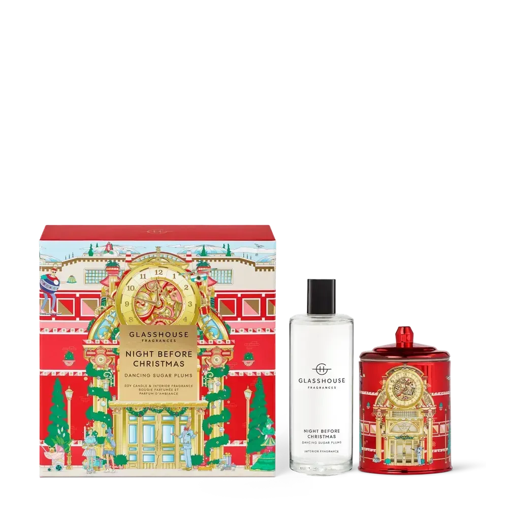 Christmas Limited Edition Glasshouse Night Before Christmas Interior Fragrance & Candle Gift Set 2025-Candles2go