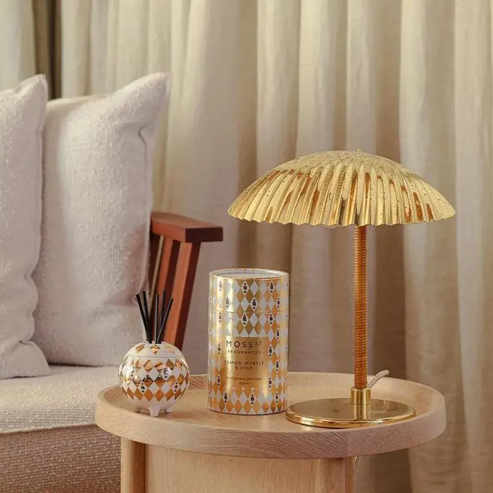 Christmas Limited Edition Moss St Ceramic Lemon Myrtle & Pine Mini Diffuser 2025-Candles2go