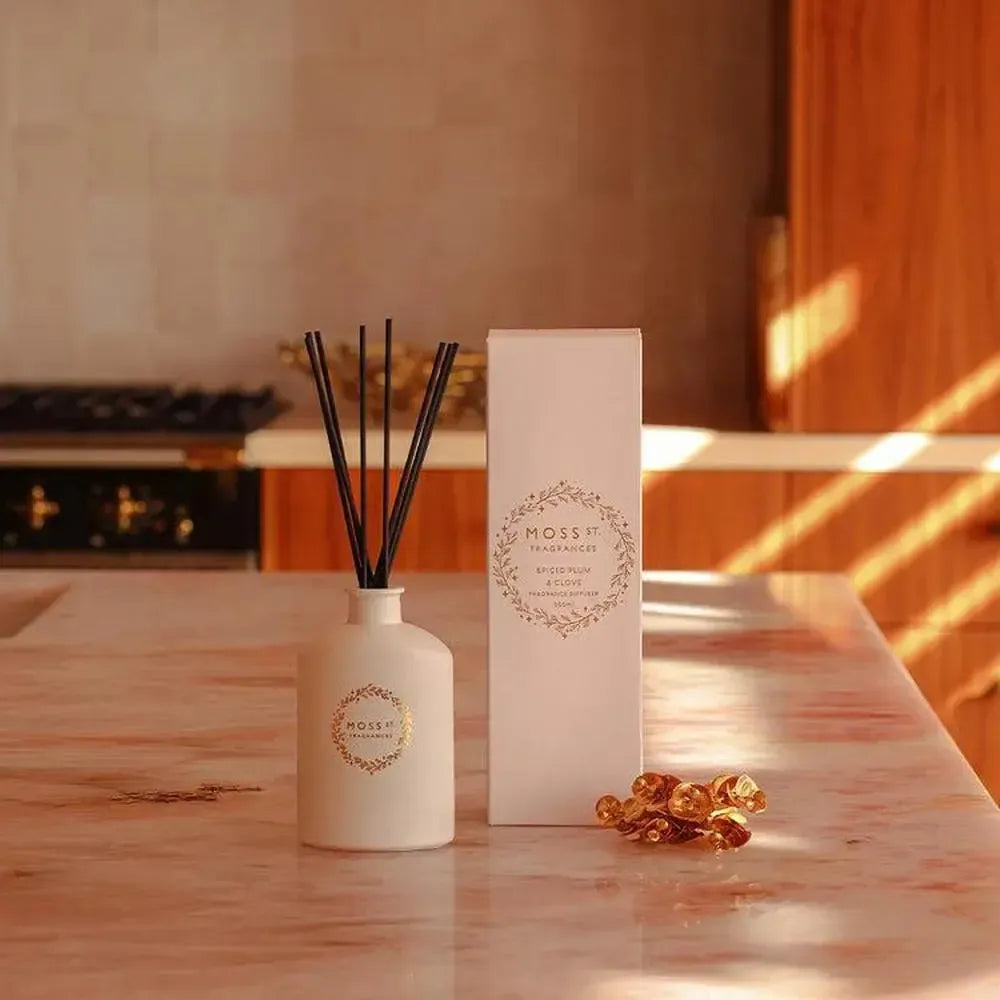 Christmas Limited Edition Moss St Spice Plum & Clove 300ml Diffuser 2025-Candles2go