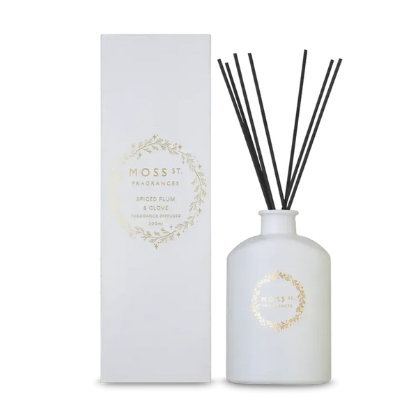 Christmas Limited Edition Moss St Spice Plum & Clove 300ml Diffuser 2025-Candles2go