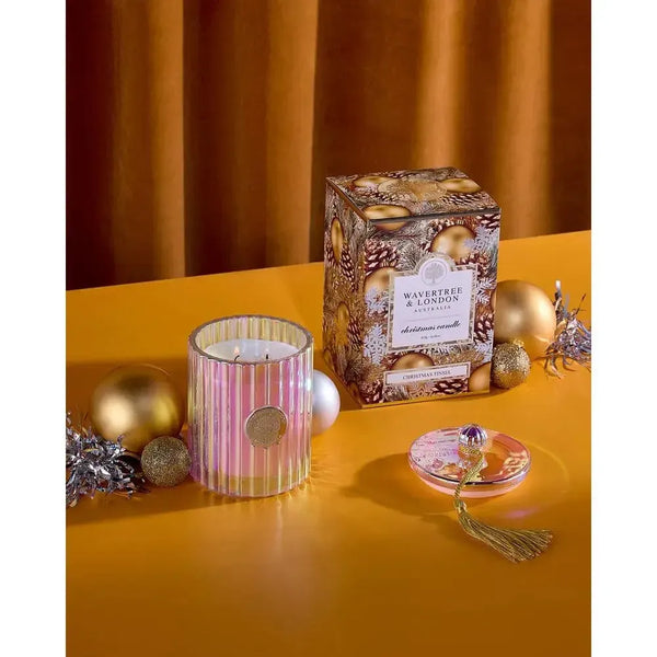 Christmas Limited Edition Wavertree & London Christmas Tinsel 410g Candle 2025-Candles2go