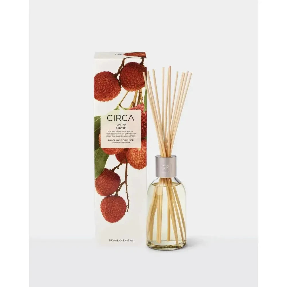 Circa Lychee & Rose 250ml Diffuser-Candles2go