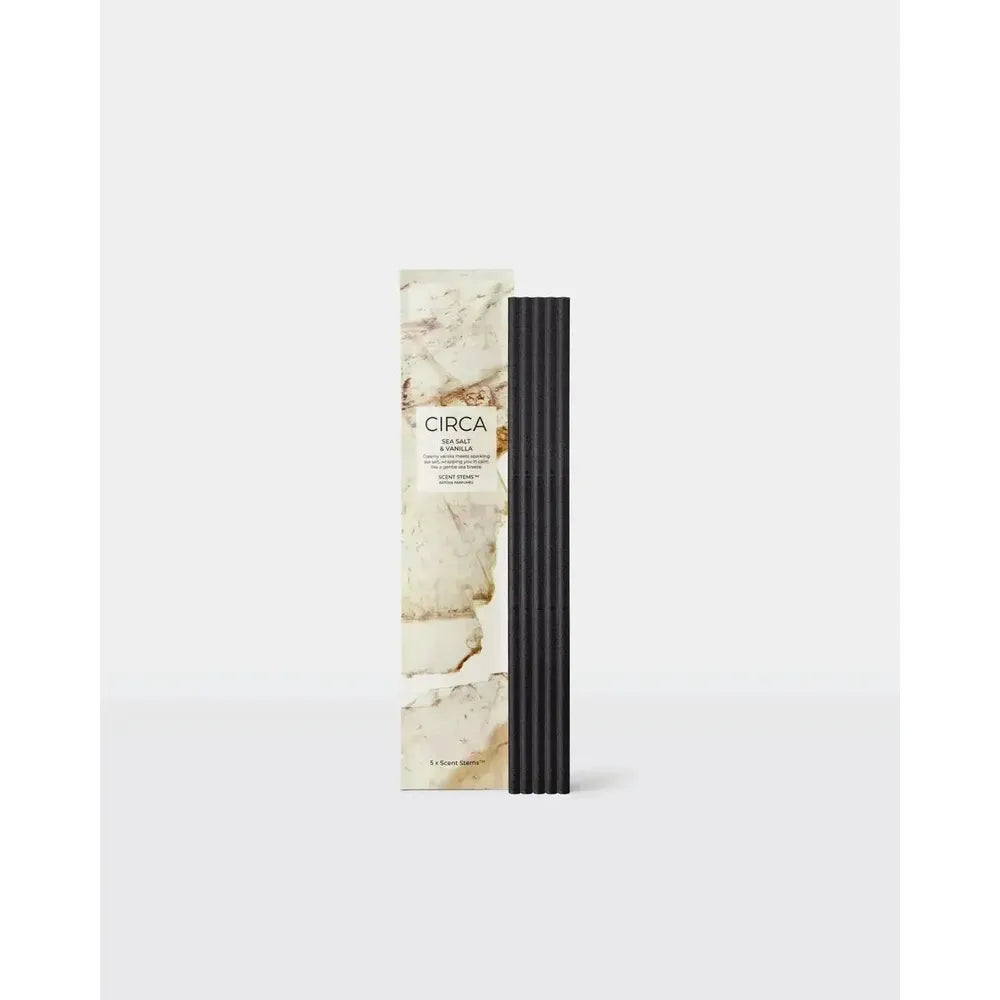 Circa Sea Salt & Vanilla 5 Replacement Scent Stems-Candles2go
