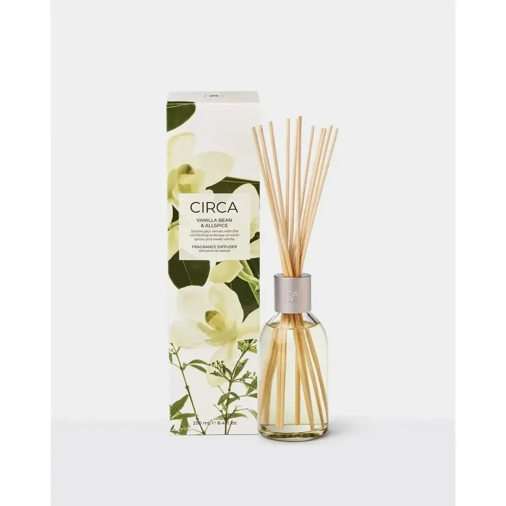 Circa Vanilla bean & Allspice 250ml Diffuser-Candles2go
