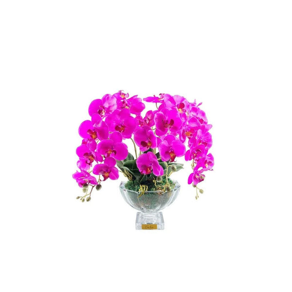 Cote Noire Centre Piece Tall Purple Orchids CP009-Candles2go