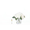 Cote Noire Herringbone Perfumed Flower in Blush and White Roses HCF07