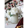 Cote Noire Herringbone Perfumed Flower in Cream Champagne Roses HCF02