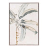 Exotic Left Palm Framed Canvas 94x64