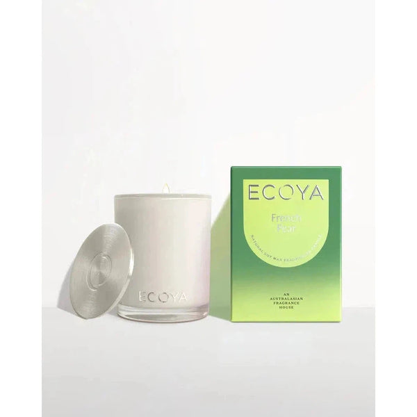 French Pear Madison Jar 400g by Ecoya-Candles2go