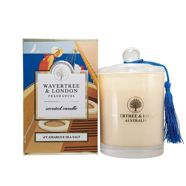 French Sea Salt Candle 330g by Wavertree and London Australia-Candles2go