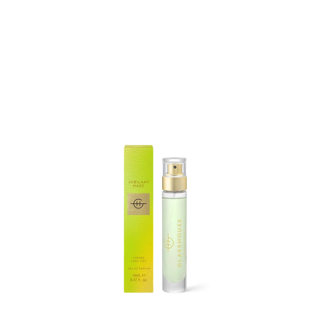 Glasshouse Fragrances Perfumes Tutti Fruiti Jubilant Haze Lychee Lime Fizz 14ml Parfum Spray Limited Edition-Candles2go