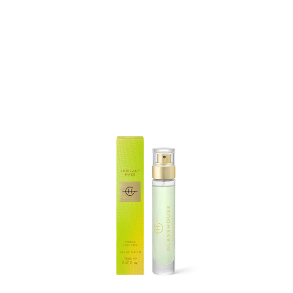 Glasshouse Fragrances Perfumes Tutti Fruiti Jubilant Haze Lychee Lime Fizz 14ml Parfum Spray Limited Edition-Candles2go