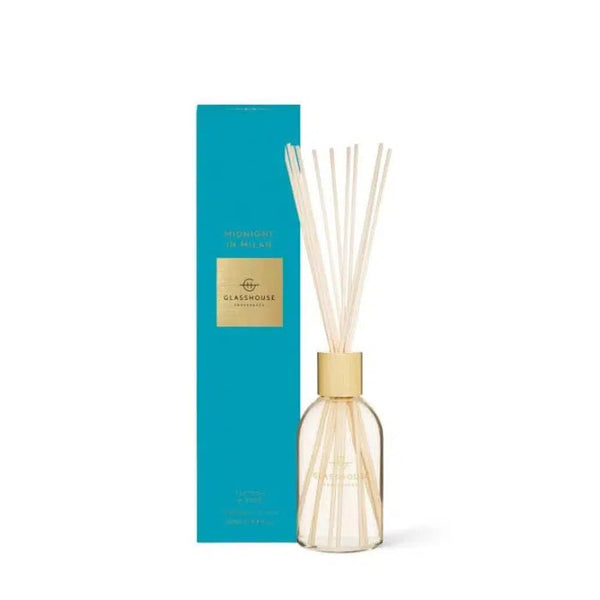 Glasshouse Reed Diffuser 250ml Midnight In Milan-Candles2go