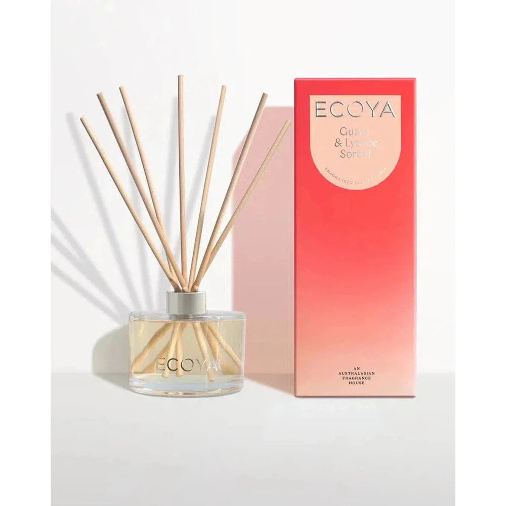 Guava and Lychee Diffuser 200ml by Ecoya-Candles2go