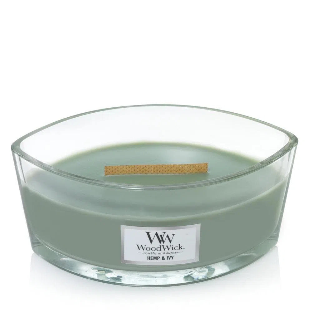 Hearthwick Woodwick Candles 453g Candle Hemp Ivy Discontinued Fragrance-Candles2go
