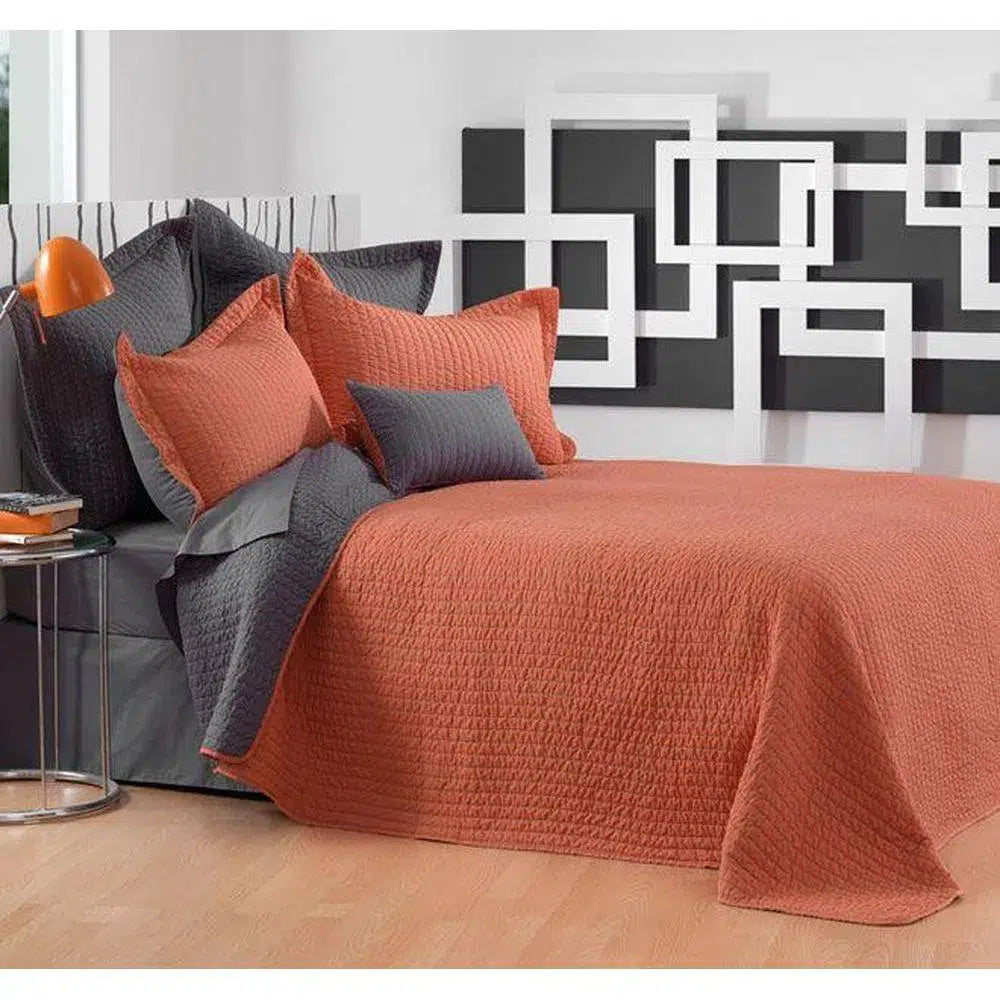 Kimba Bed Spread Orange Queen-Candles2go