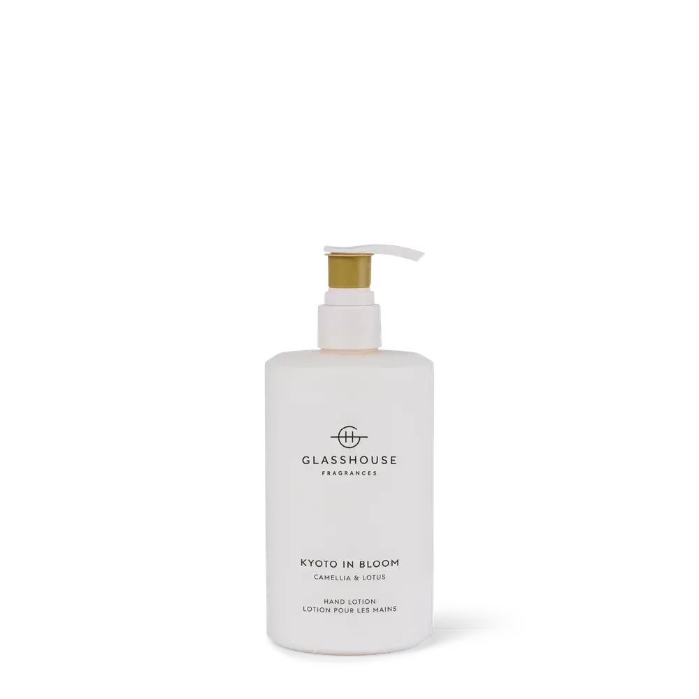 Kyoto In Bloom 450ml Hand Lotion by Glasshouse Fragrances