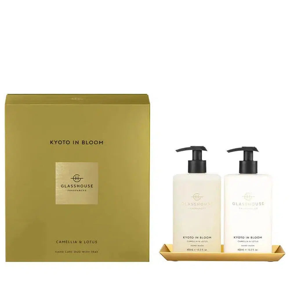 Kyoto in Bloom Hand Care Duo Gift Set Glasshouse Fragrances-Candles2go