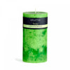 Lemongrass Round 7.5 x 7.5cm Pillar Candle by Elume