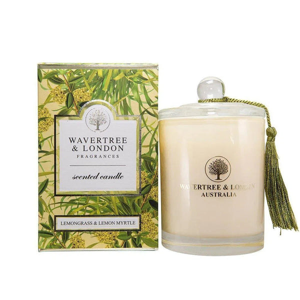 Lemongrass and Lemon Myrtle Candle 330g by Wavertree and London Australia-Candles2go