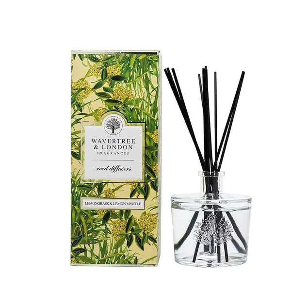 Lemongrass and Lemon Myrtle Diffuser 200ml by Wavertree and London-Candles2go