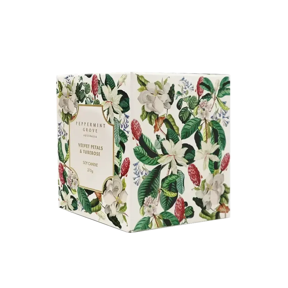 Limited Edition Mother's Day Velvet Petals & Tuberose 370g Candle by Peppermint Grove-Candles2go