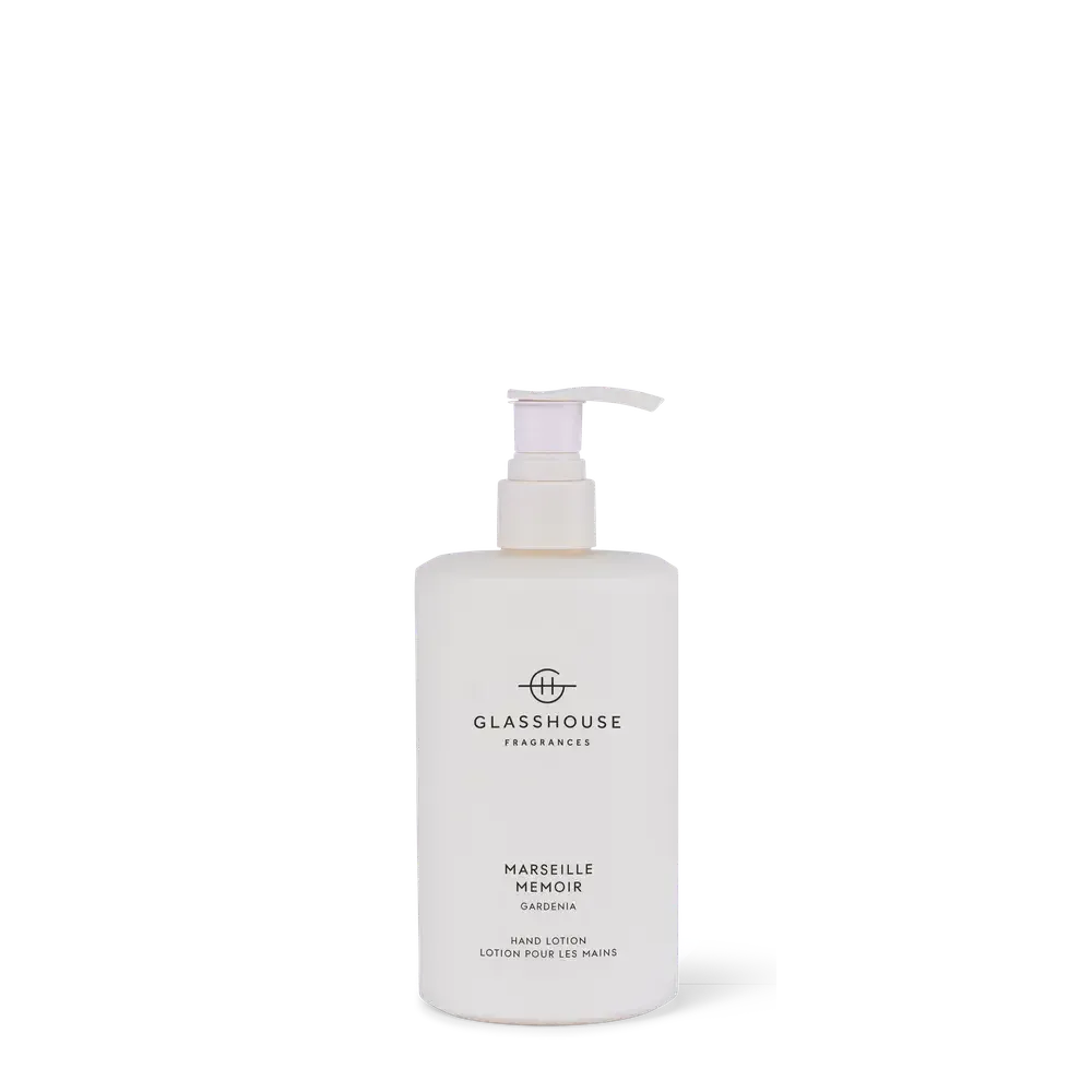 Marseille Memoir 450ml Hand Lotion by Glasshouse Fragrances-Candles2go