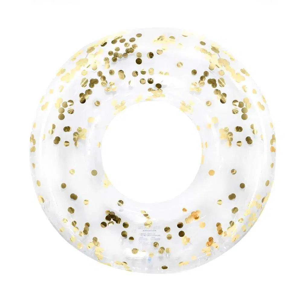 Minnidip Gold Confetti Ring Float-Candles2go