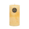 Nectarine Round 7.5 x 15cm Pillar Candle by Elume