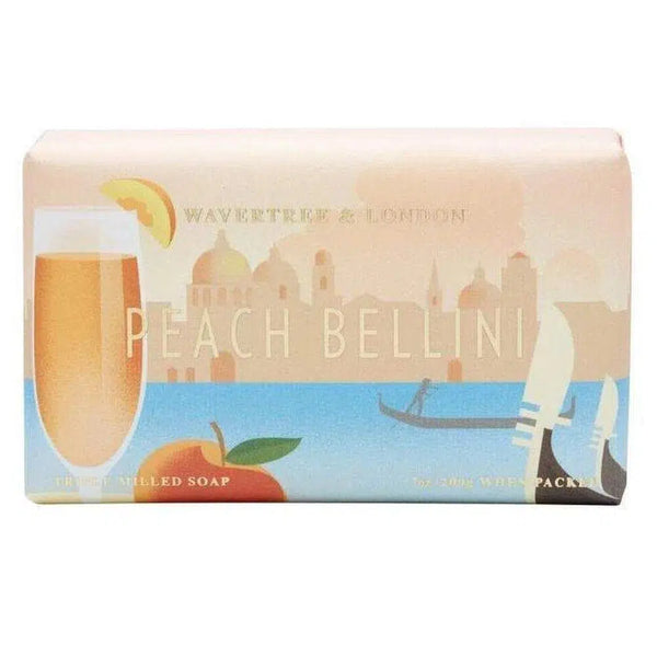 Peach Bellini Soap 200g by Wavertree and London Australia-Candles2go