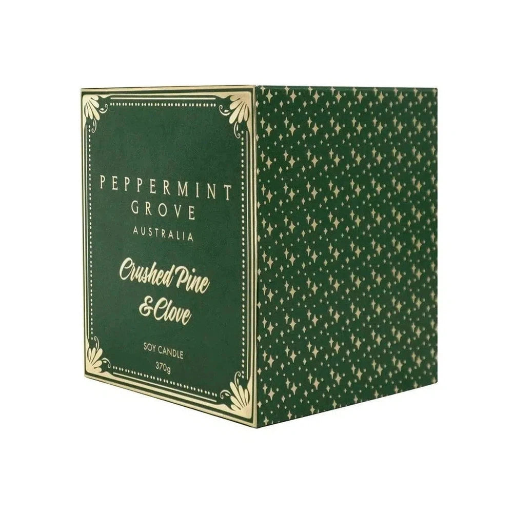 Peppermint Grove Crushed Pine & Clove 370g Candle Limited Edition Christmas-Candles2go