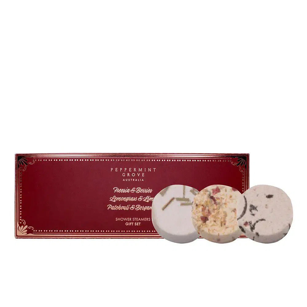 Peppermint Grove Shower Steamer Gift Set Limited Edition Christmas-Candles2go