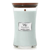 Sagewood and Seagrass 609g Large Candle by Woodwick