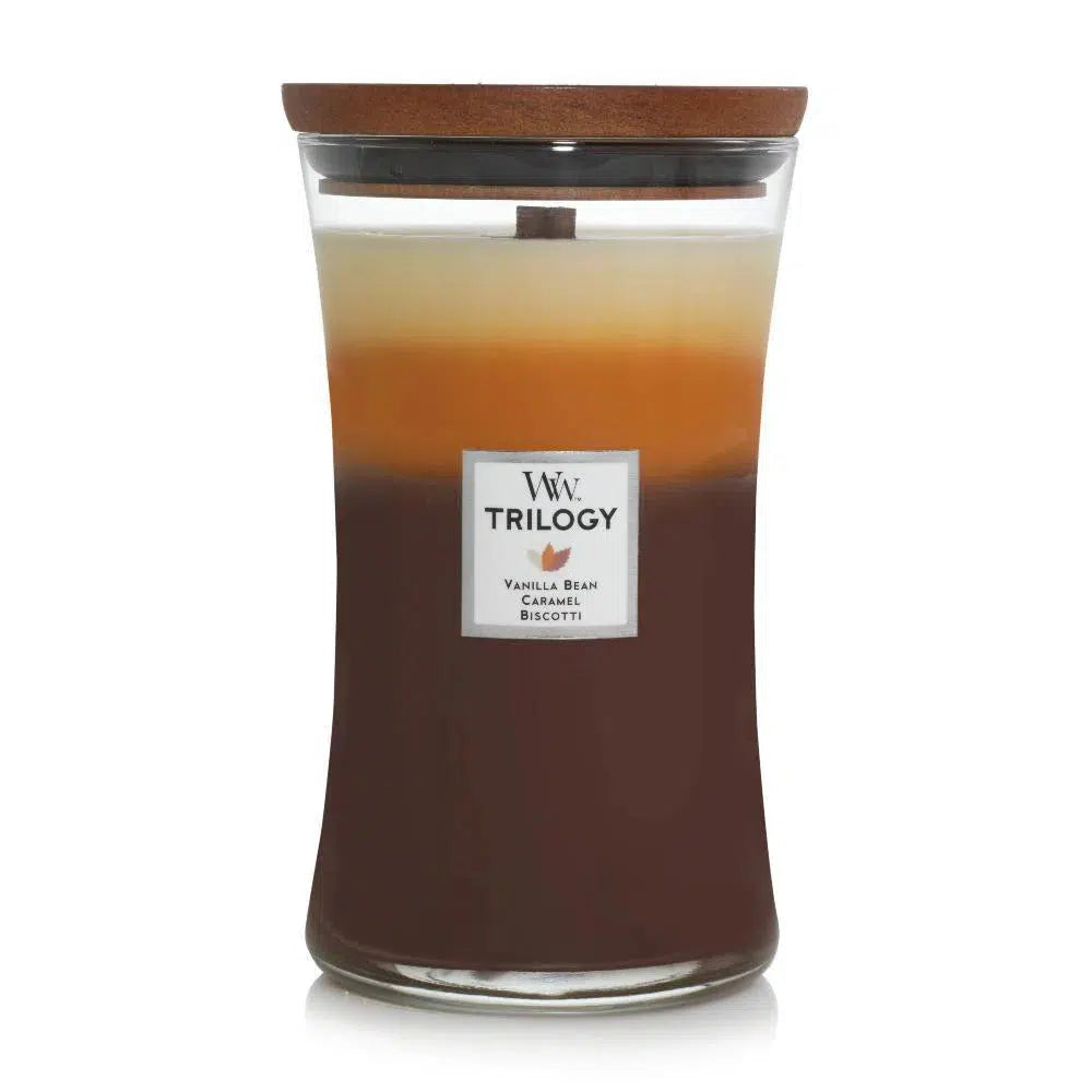 Trilogy Candle by Woodwick Candles 609g Cafe Sweets-Candles2go