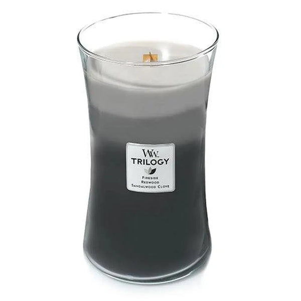 Trilogy Candle by Woodwick Candles 609g Warm Woods-Candles2go