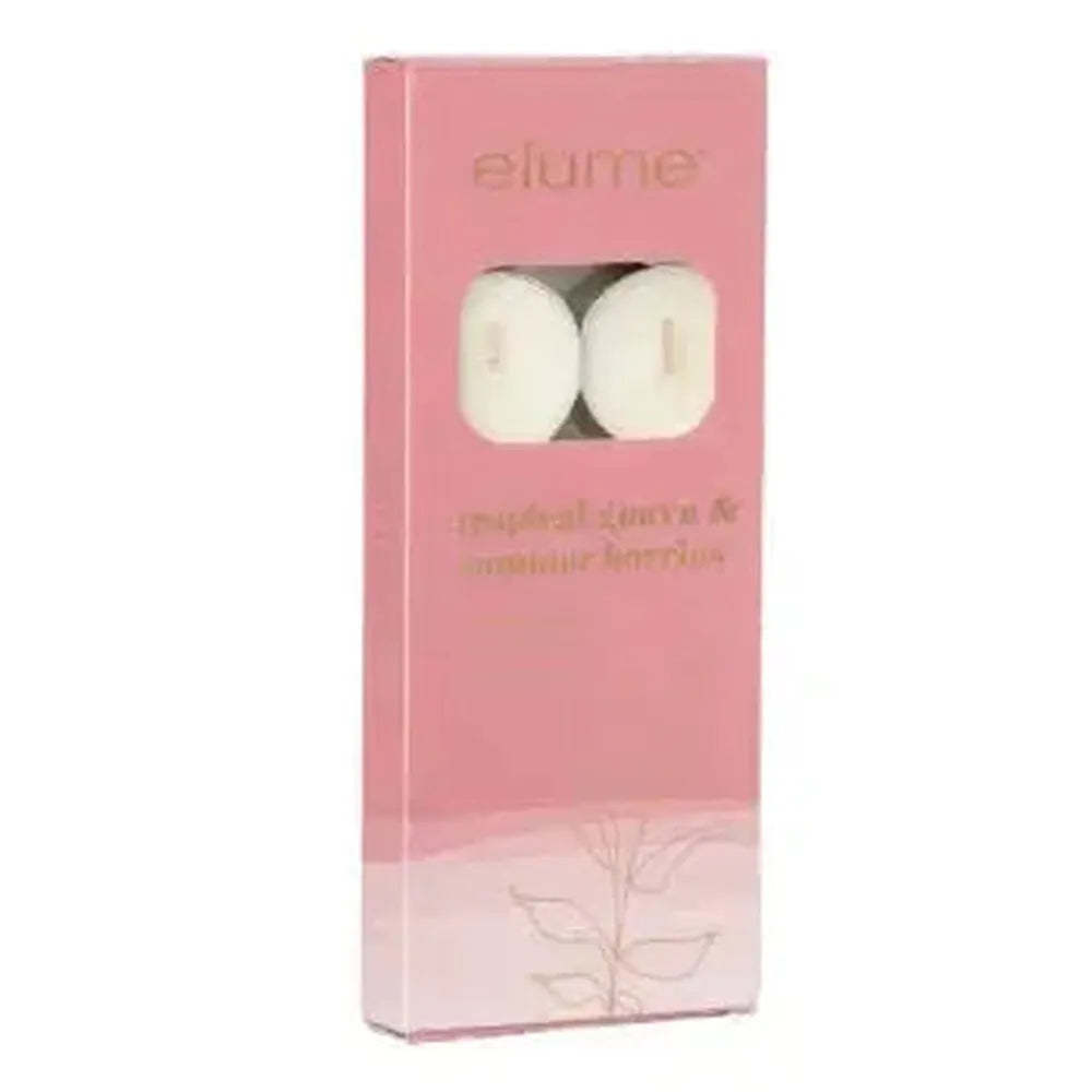 Tropical Guava & Summer Berries Tealights 10 Pack by Elume-Candles2go