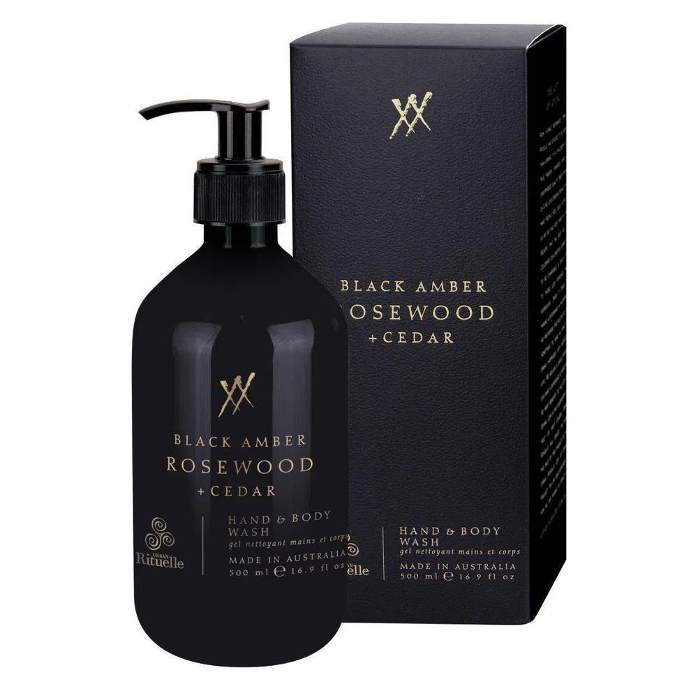 Urban Rituelle Alchemy Black Amber, Rosewood & Cedar Body Wash-Candles2go